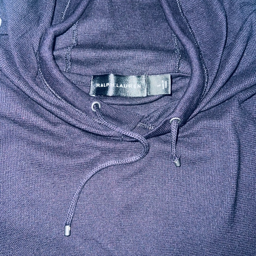 Ralph Lauren Black Label Deep Purple hooded Pullover